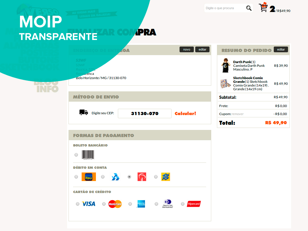 GetNet (Checkout Transparente) para PrestaShop